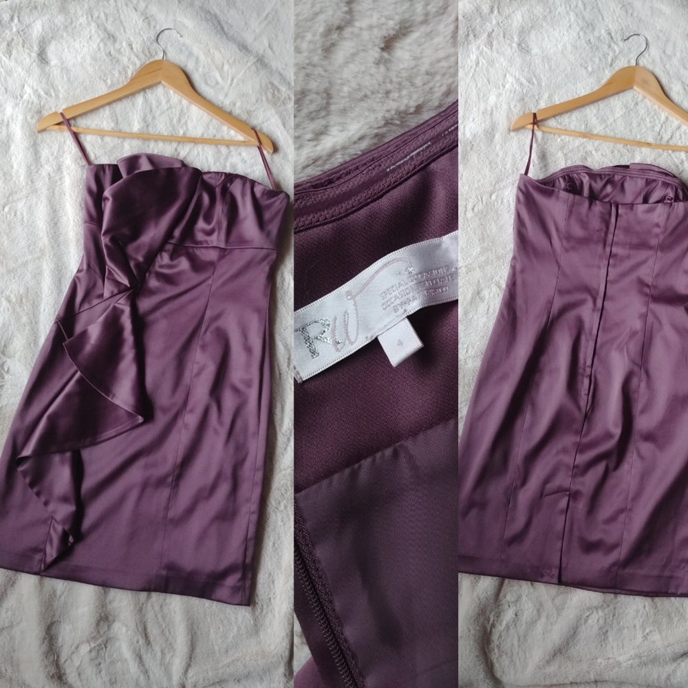 RW formal mini dress